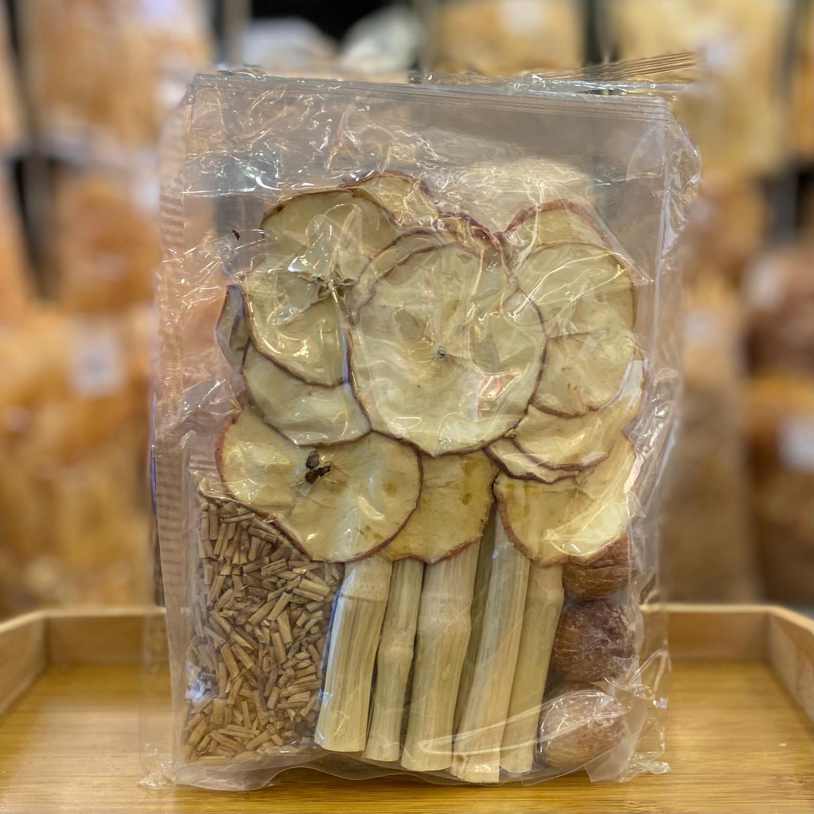 竹蔗茅根蘋果乾涼茶