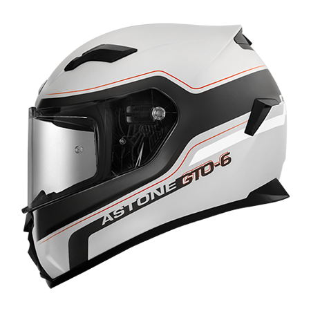 ASTONE GTO6 彩繪 YC3 鋼影灰 全罩 通風 單鏡片 排齒扣 輕量