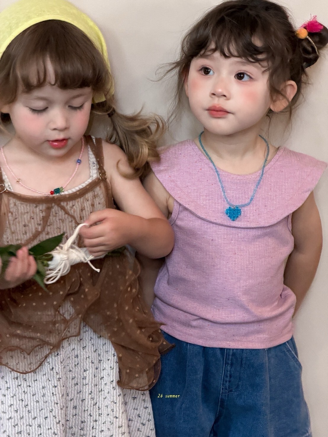 焦糖小泡泡紗背心