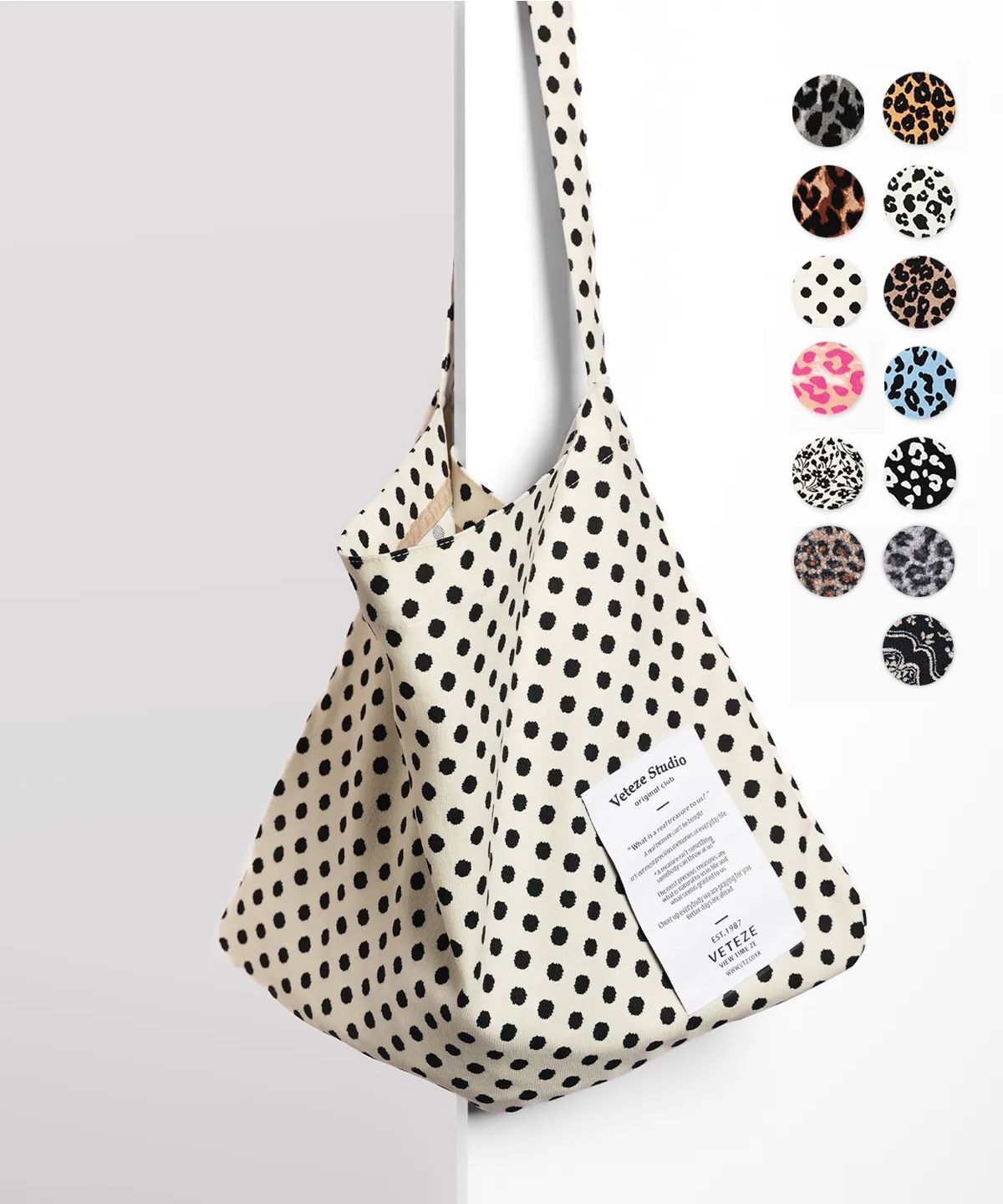 VETEZE 印花托特包 VT-CDECO-1-2