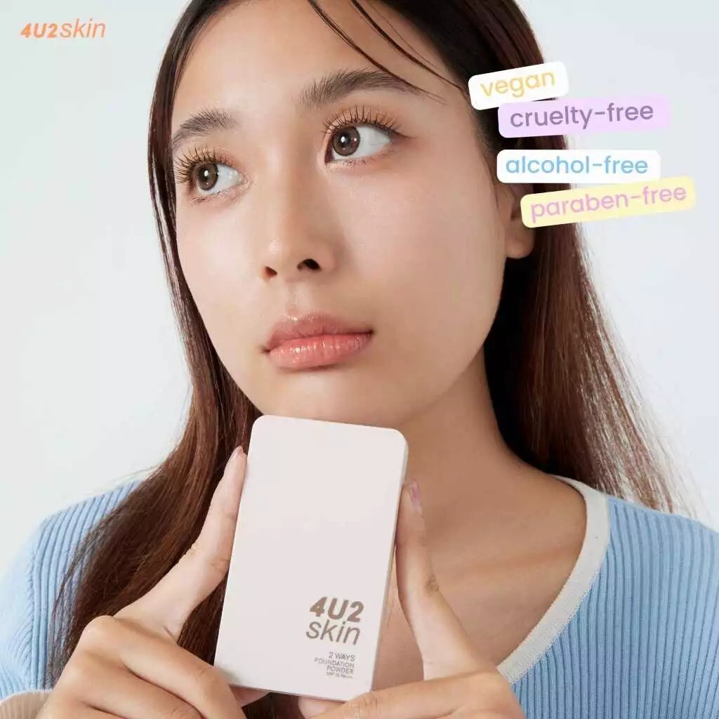泰國 4U2 Skin 2 Ways Powder 粉餅 SPF35 PA+++ 控油定妝兩用粉餅