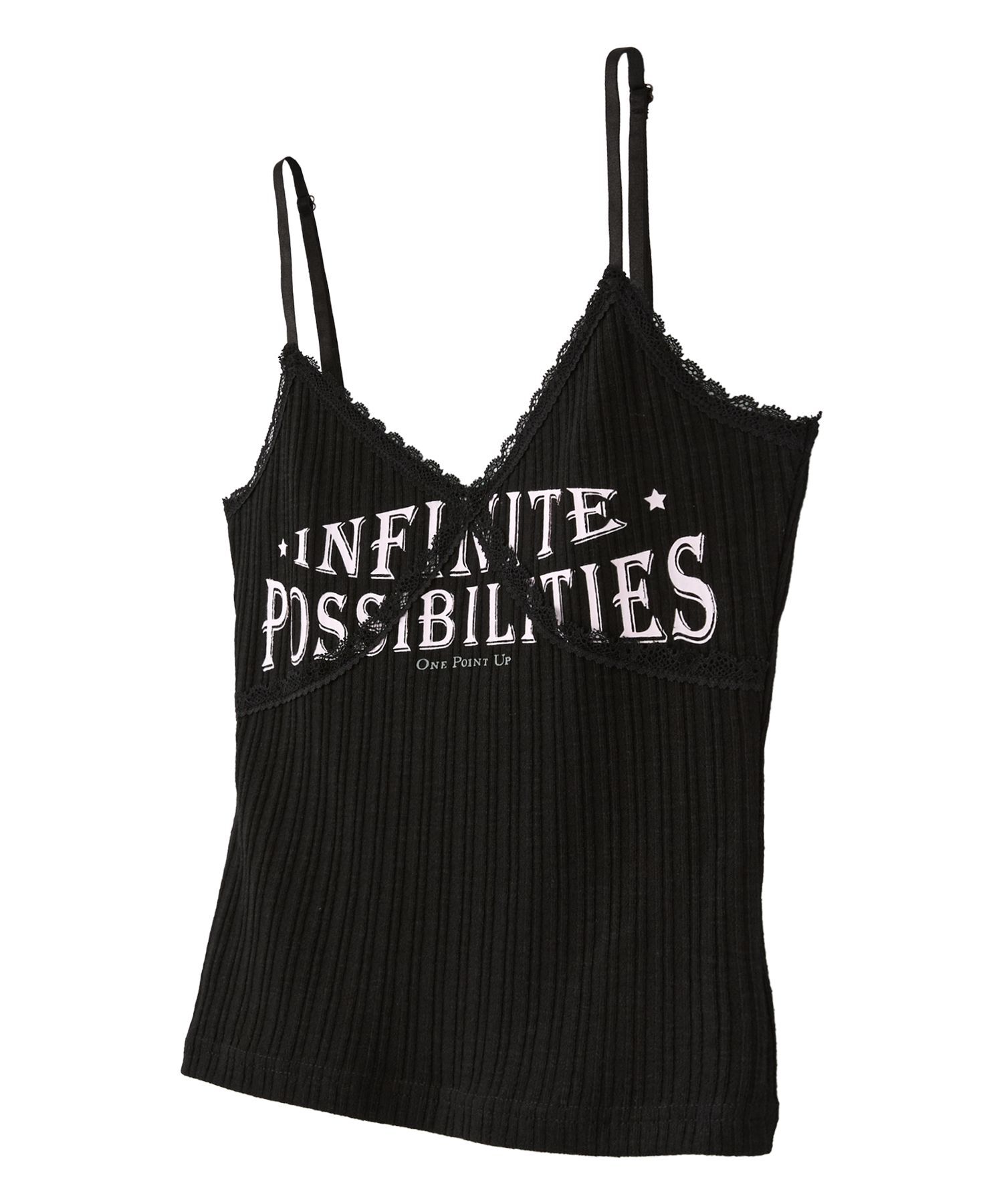 RAIMENT 復古蕾絲拼接無袖上衣 RMA2WSL003BK