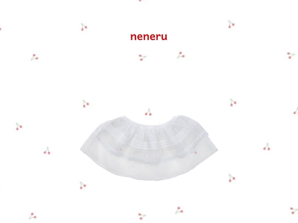 正韓夏neneru 疊穿蕾絲屁簾