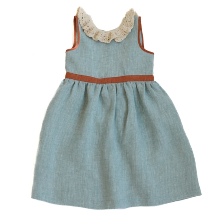KALINKA 針織領後綁帶無袖洋裝 Rivera Dress - Mint