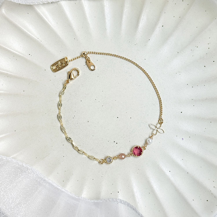 B09 / 生日花 • 捌月貳柒 • 山柳菊 – 太陽石 – 手鍊