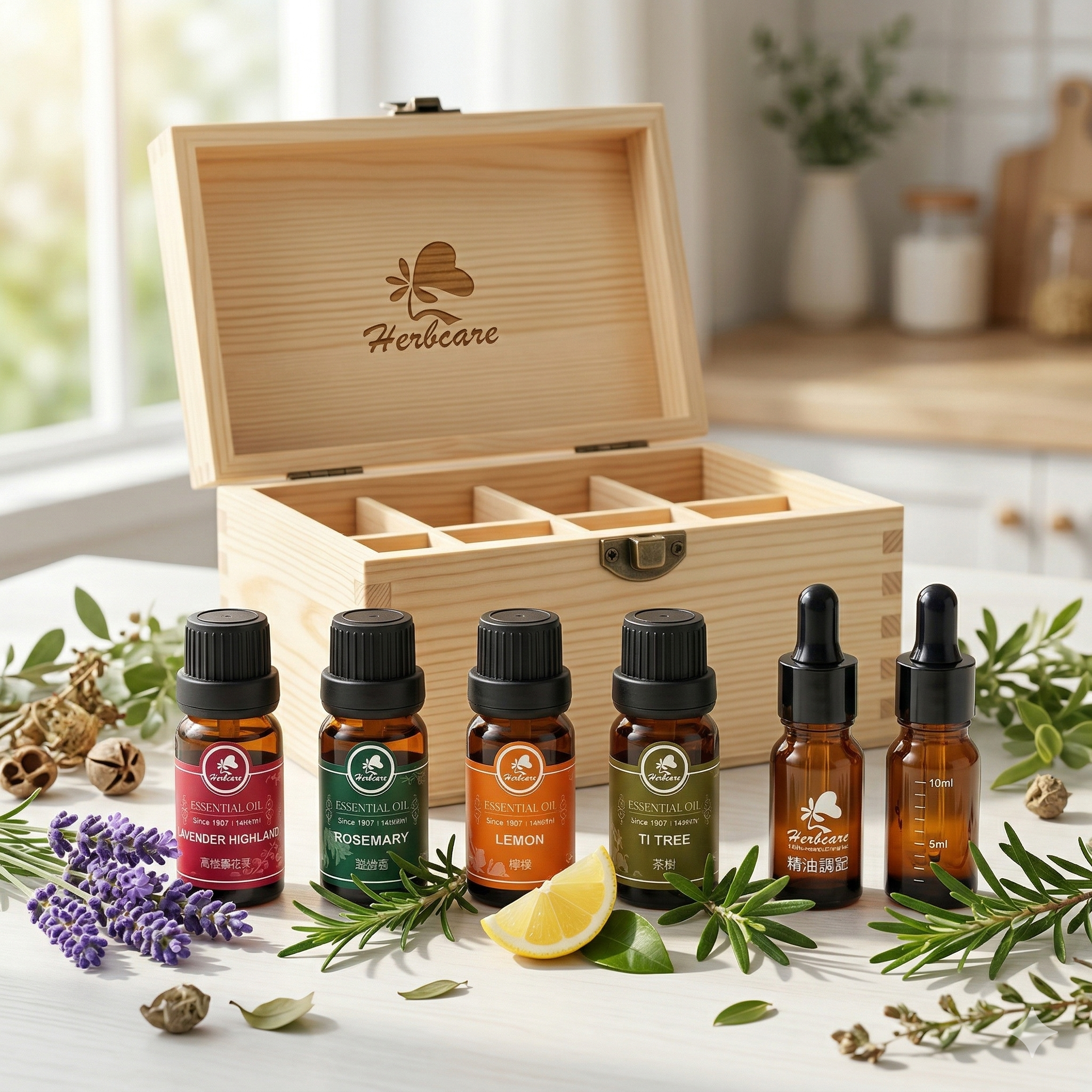 精油入門第一套: SPA天堂精油套組