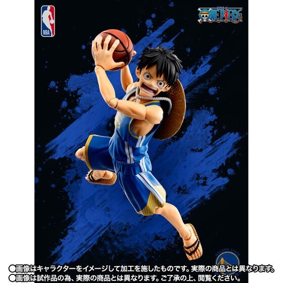 S.H.Figuarts ONE PIECE x NBA莫奇·D·路飛