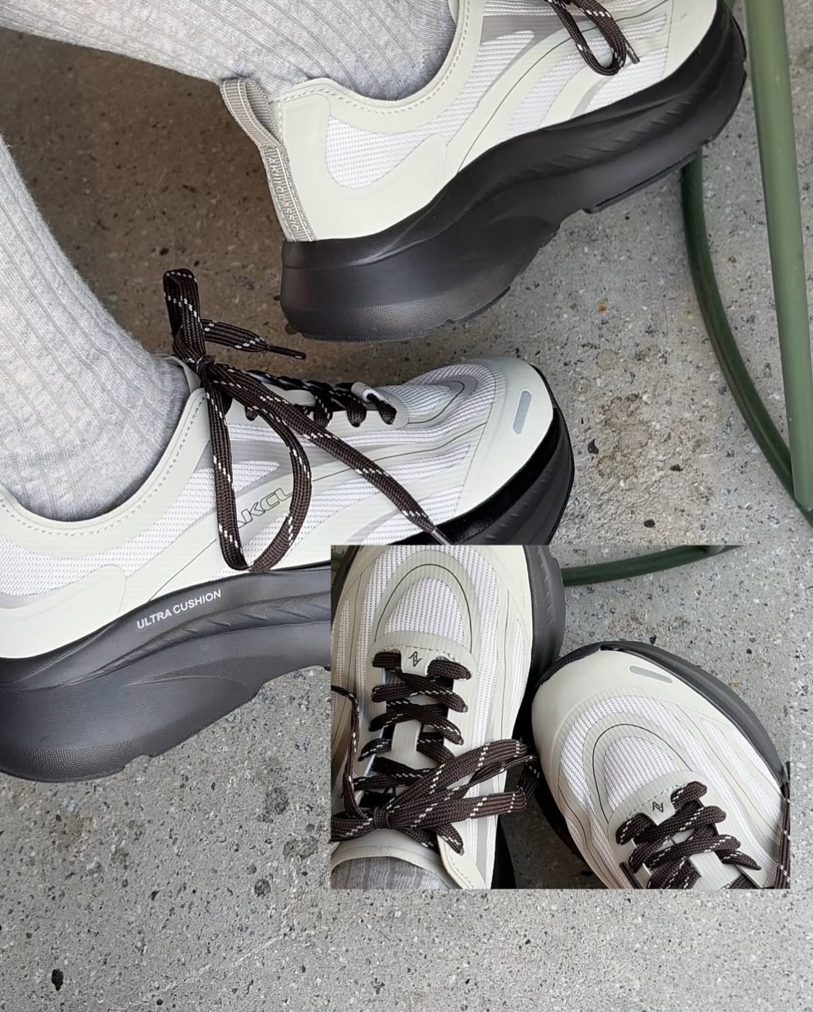 <韓國人都在穿的那雙> AKIII CLASSIC SYDNEY 運動跑鞋 燕麥抹茶