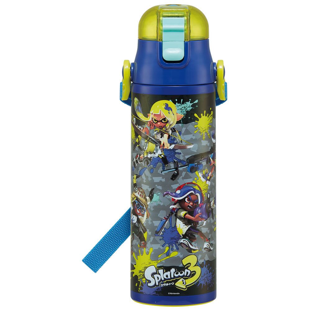Nintendo Skater SP Stainless Bottle Lightweight 2 Way 430ml 621987