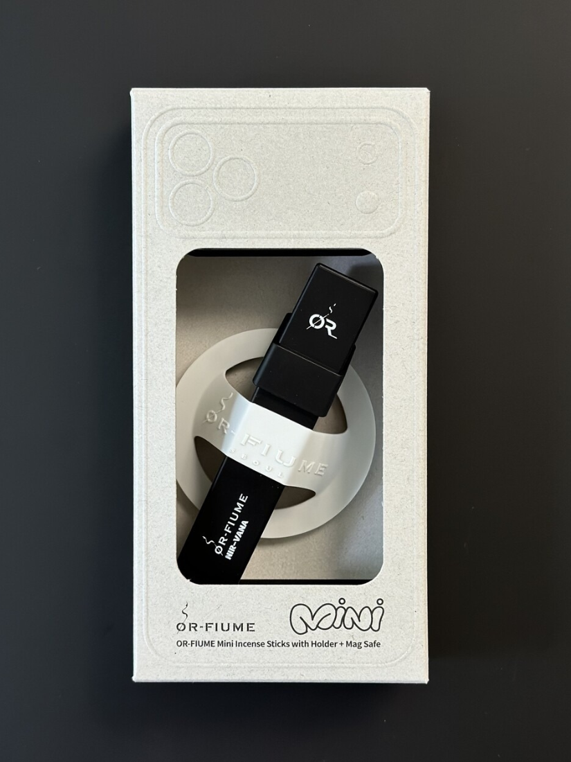 【 4/19收單 】OR-FIUME 磁吸式行動迷你線香組合（ Vanilla / Sandalwood ）