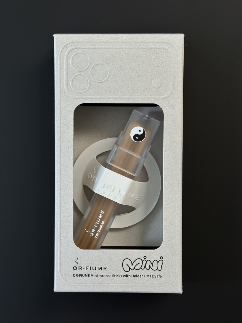【 4/19收單 】OR-FIUME 磁吸式行動迷你線香組合（ Vanilla / Sandalwood ）