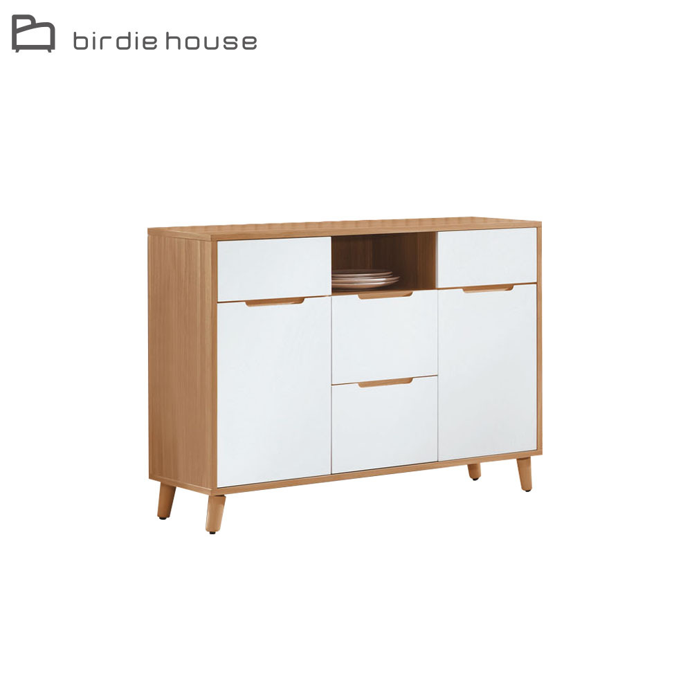 柏蒂家居-凱琪3.6尺二門四抽餐櫃/電器收納櫃/碗盤櫃