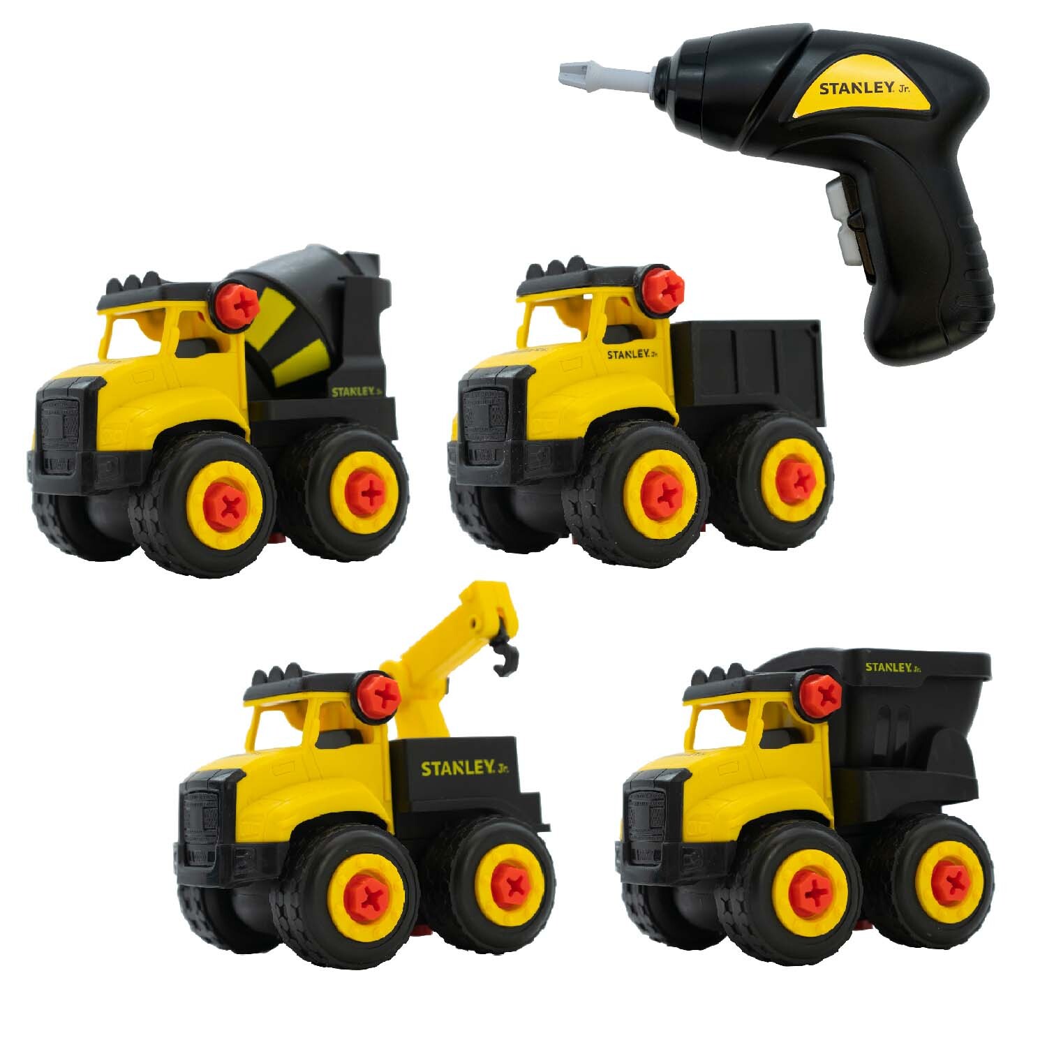 【STANLEY】組裝工程車-電動工具套組