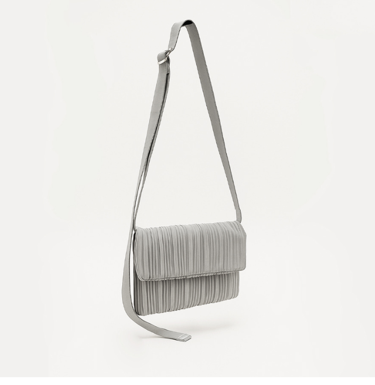 BLUEORB | Mini Foldover Bag |摺疊包 金屬灰色