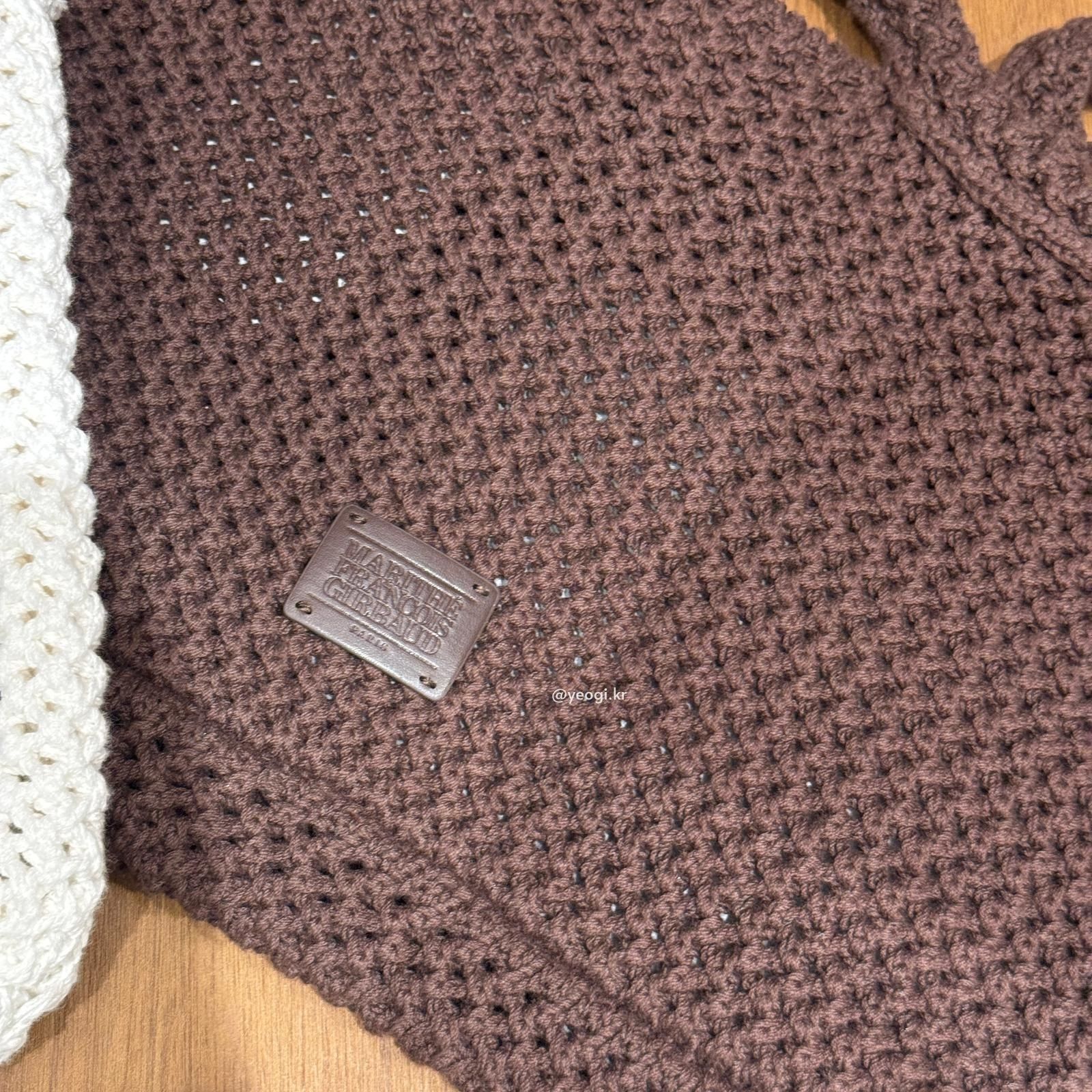 MARITHE FRANCOIS GIRBAUD (MFG)｜CLASSIC LOGO NET SHOULDER BAG [2 colors]