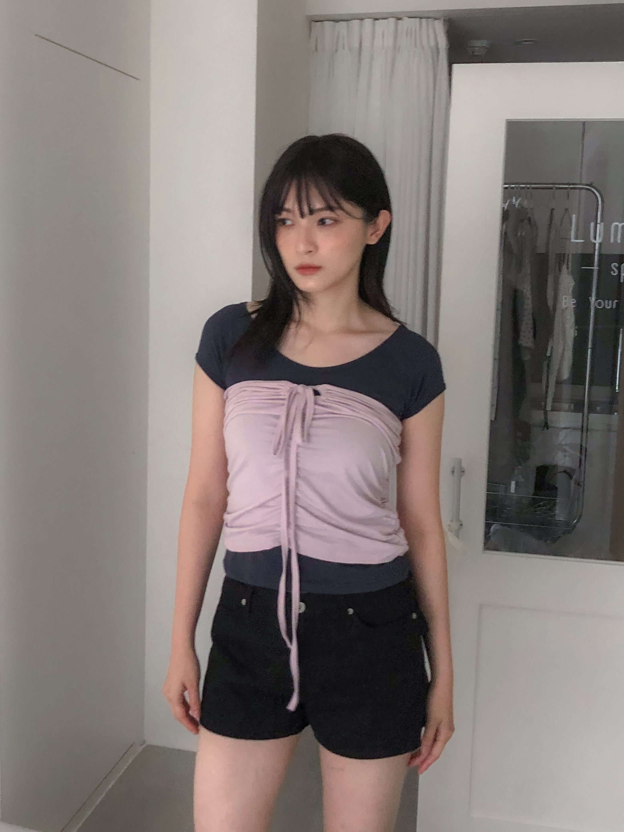 halter set tee #上衣