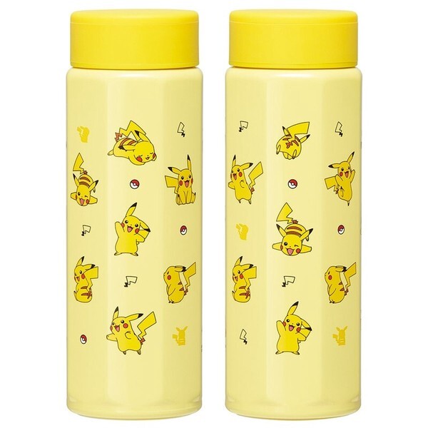 Skater Pokemon 8 Square Stainless Steel Bottle 500ml 703010