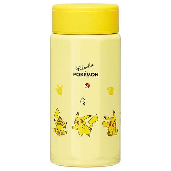 Skater Pokemon 8 Square Stainless Steel Bottle 350ml 703003