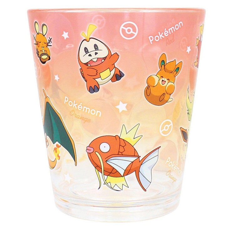 TF Pokémon Dot Tumbler Gradient Red & Orange 225378