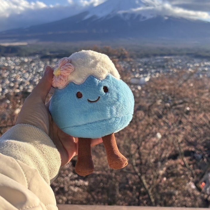 (預購商品) 日本富士山限定 Jellycat風格 超可愛 櫻花富士山娃娃