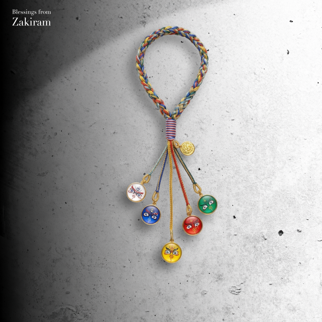 扎基拉姆 五姓財神 掛飾