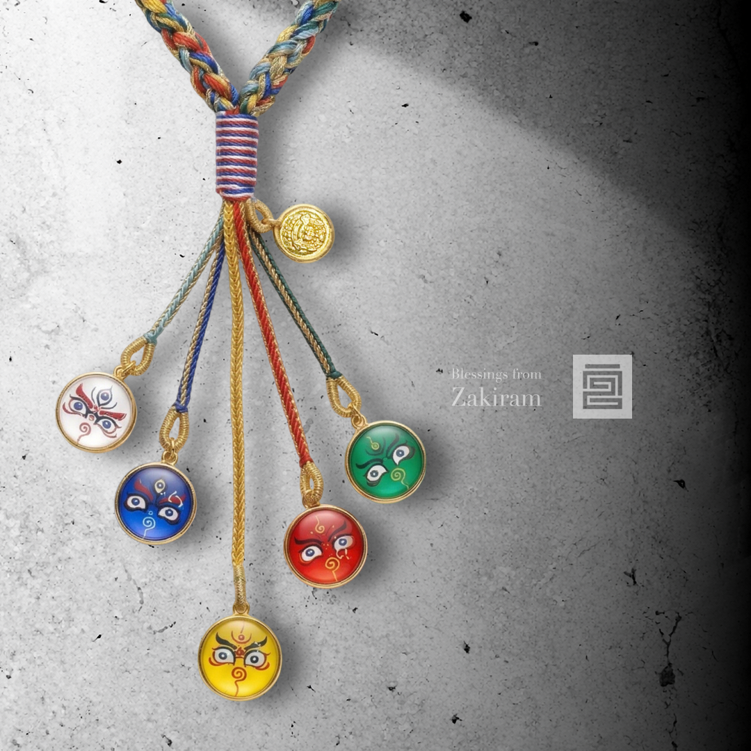 扎基拉姆 五姓財神 掛飾