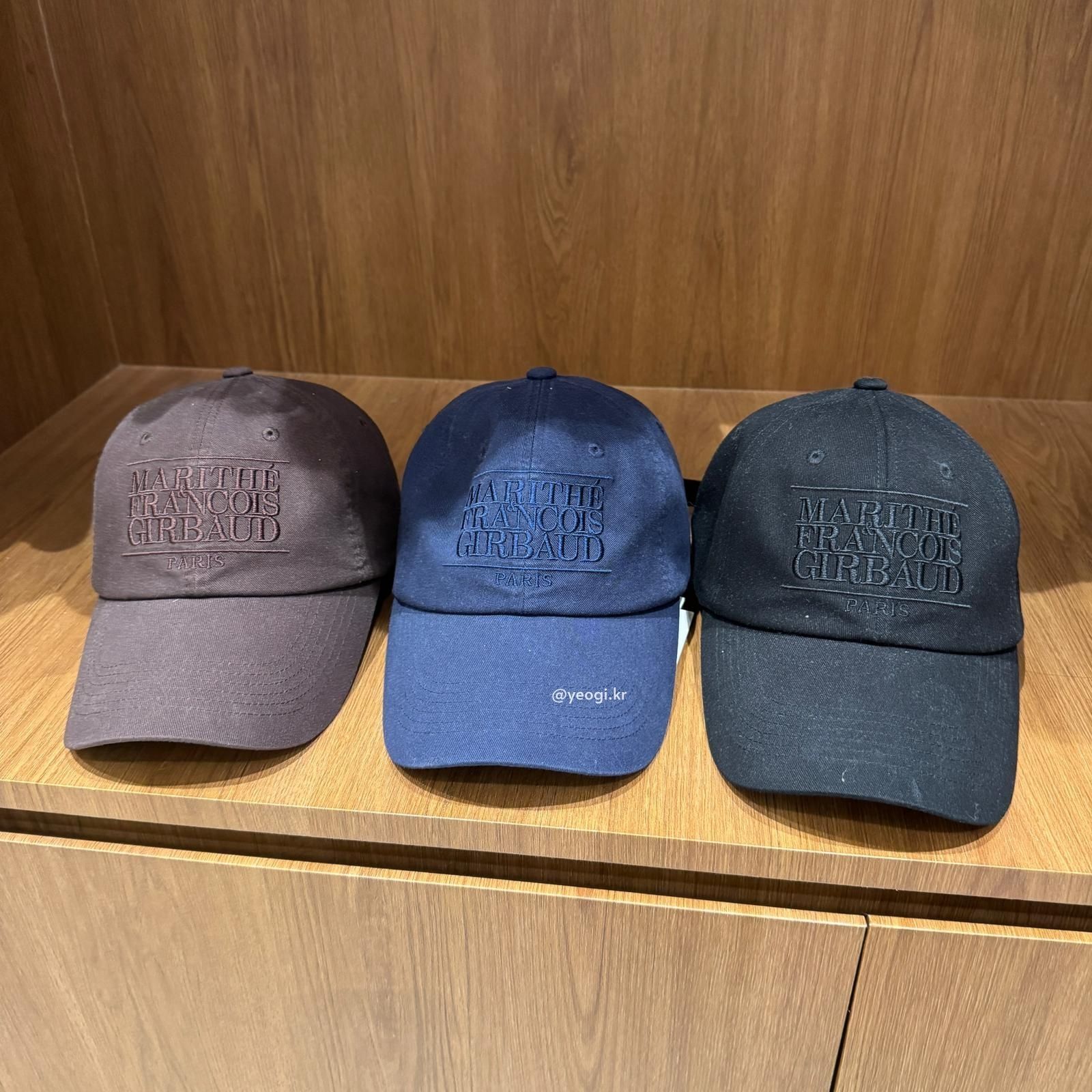 [11/4前入code每件最高可再-$20] MARITHE FRANCOIS GIRBAUD (MFG)｜CLASSIC LOGO COVERED CAP [2 colors]