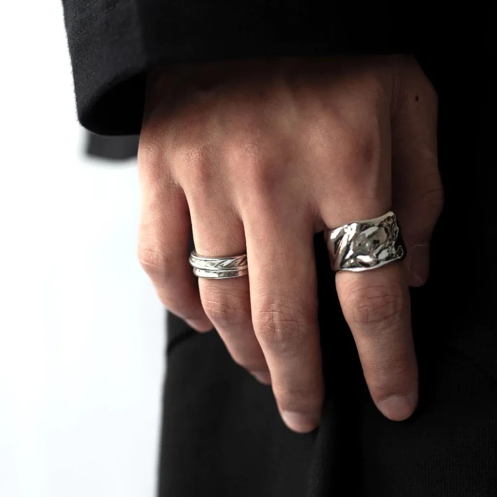 【車庫服飾】Liam Conner LC__lab 簡約流線戒指