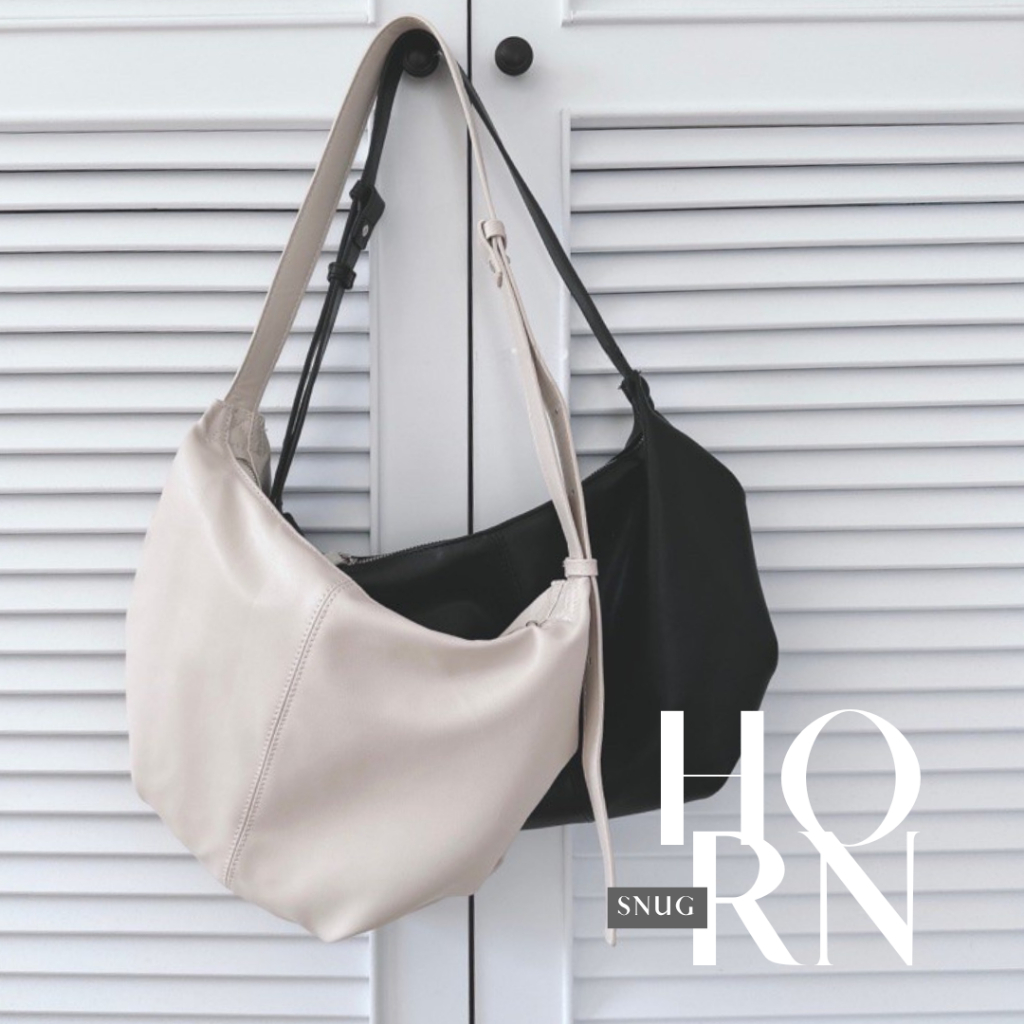 （現貨）軟皮牛角包 側背包 BAG2