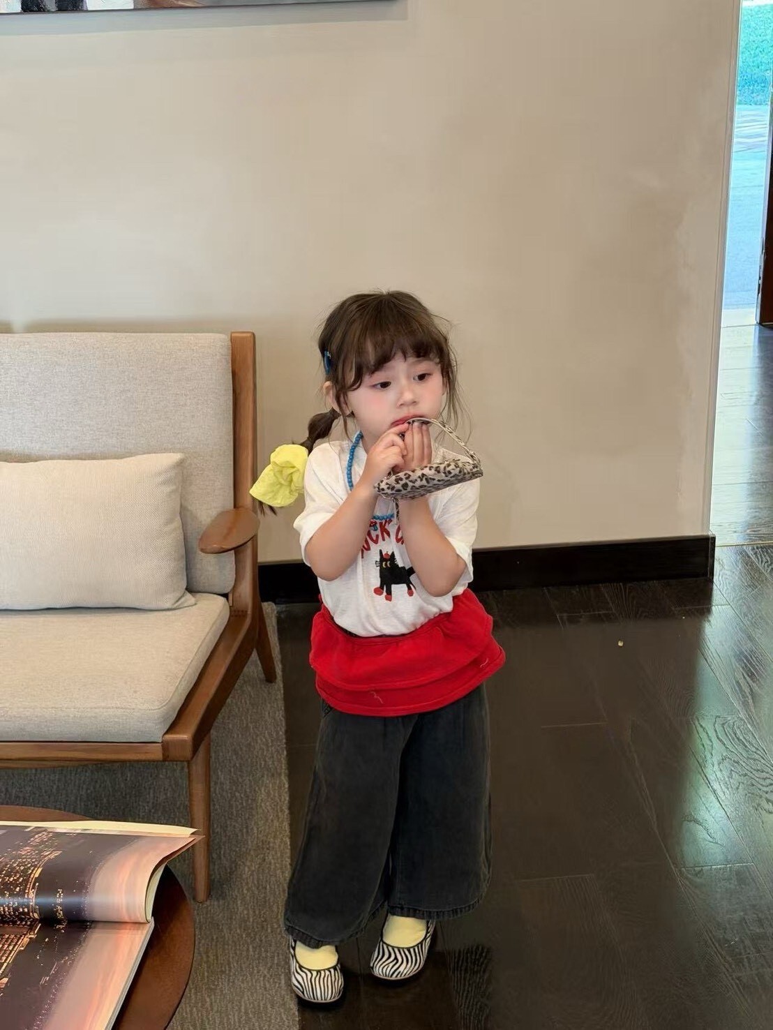 小大人鬆弛感牛仔褲