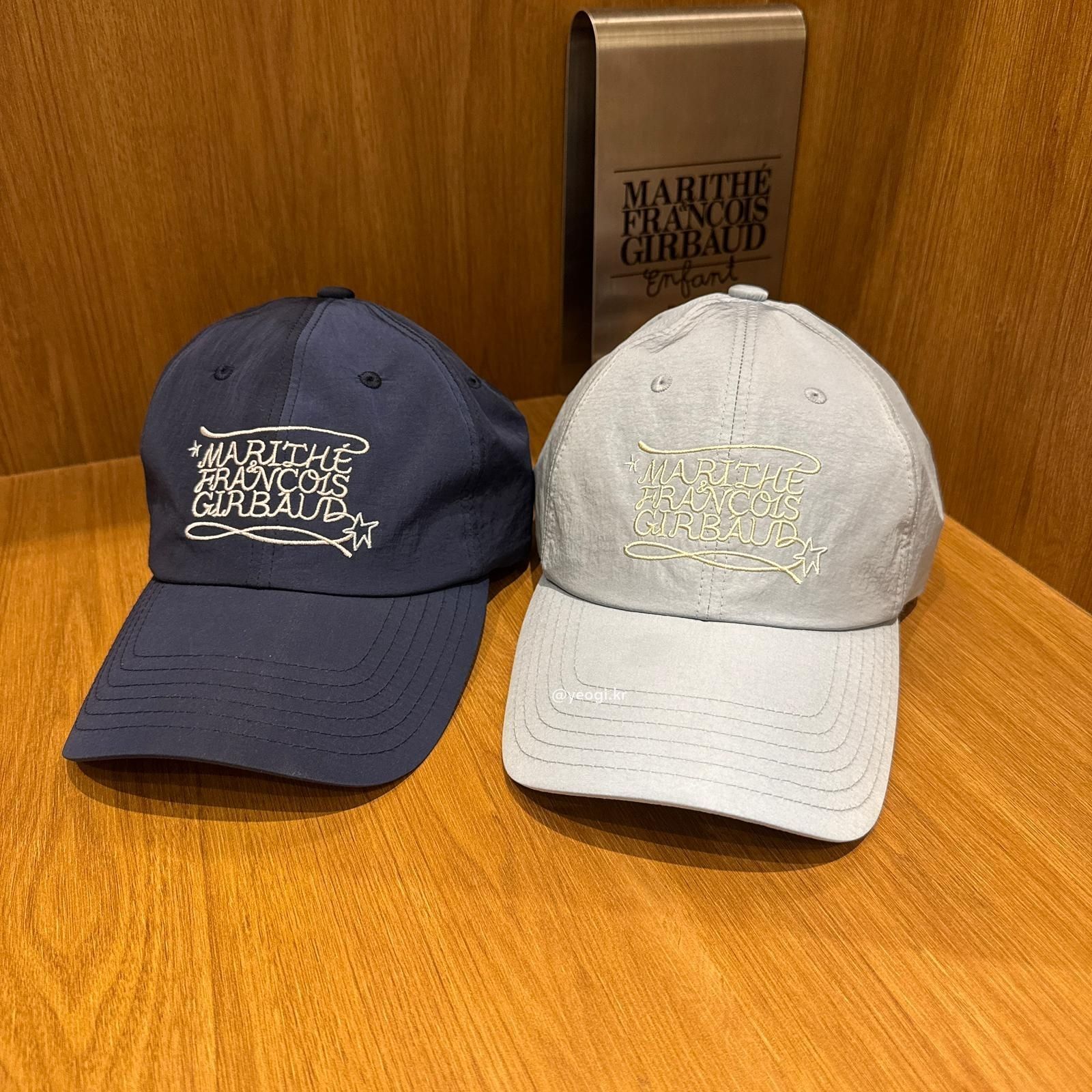 [11/4前入code每件最高可再-$20] MARITHE FRANCOIS GIRBAUD (MFG)｜尼龍 DRAWING CLASSIC LOGO NYLON CAP [2 colors]