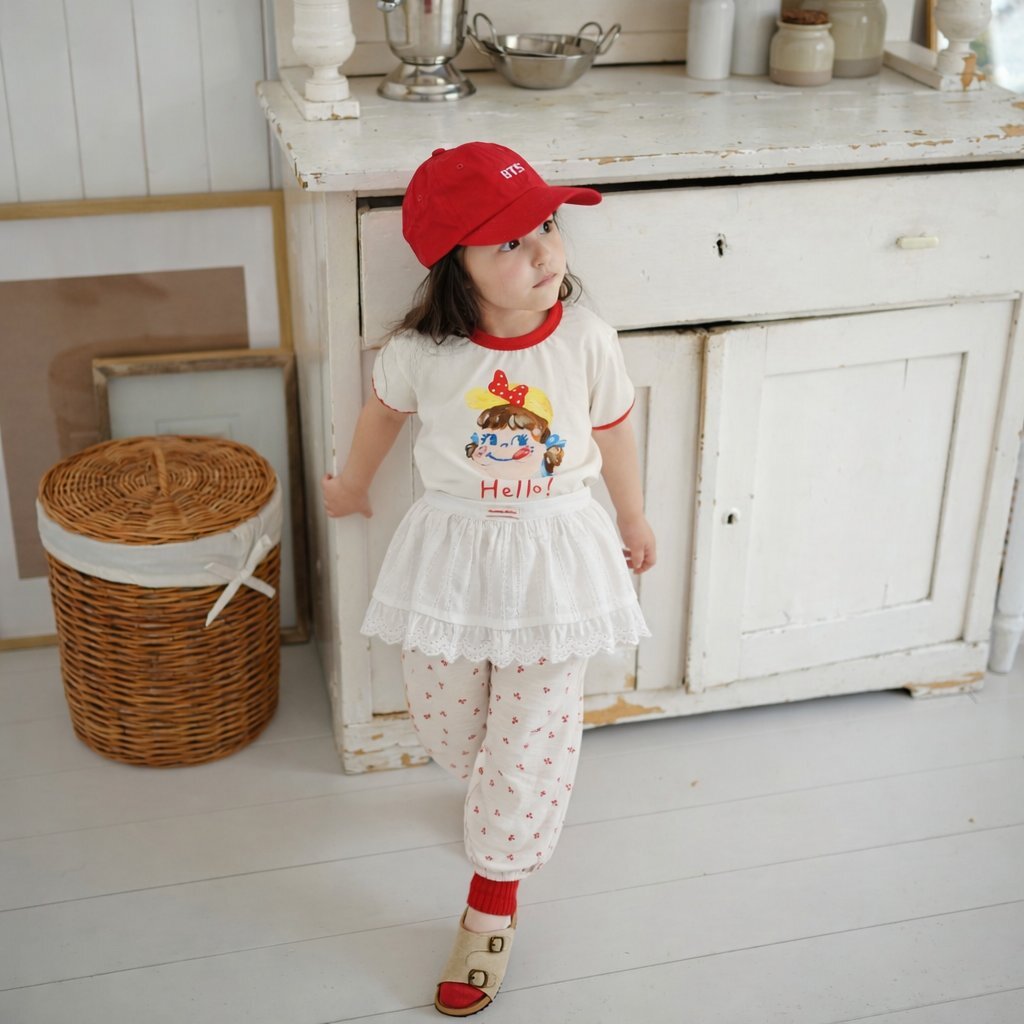 正韓夏neneru 搭配疊穿圍裙