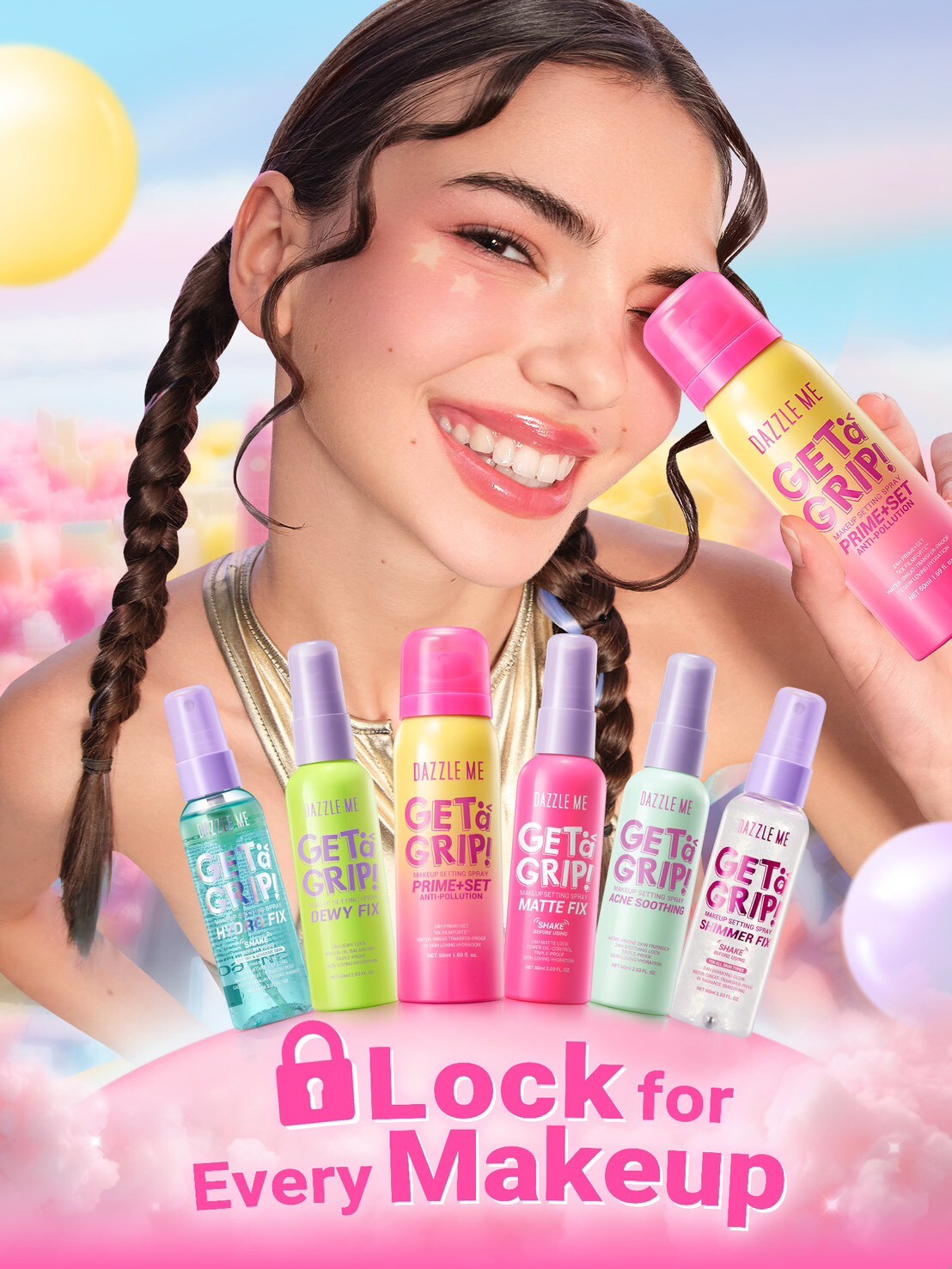 泰國 DAZZLE ME 定妝噴霧系列 60ml