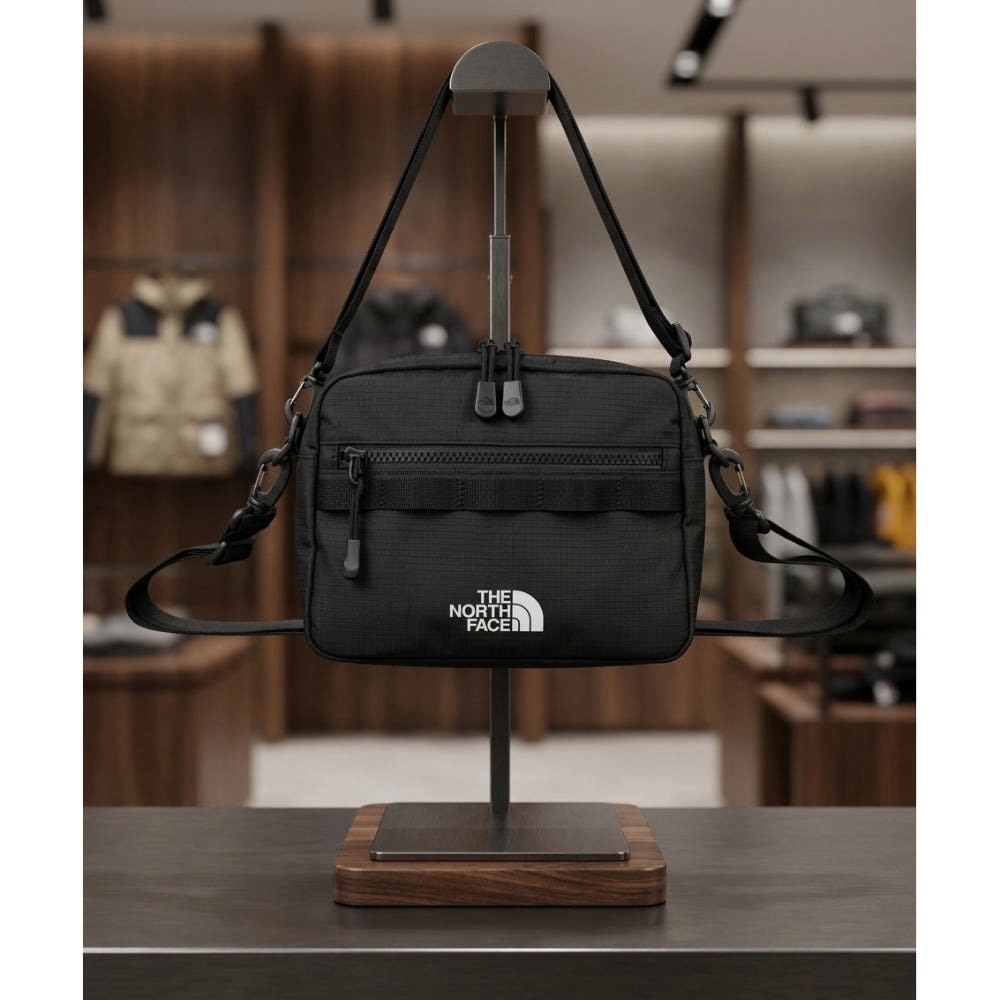【OWN】The North Face STANDARD CROSS BAG 小包 側背包 肩背包 新品 不分男女 黑色 炭灰 沙白