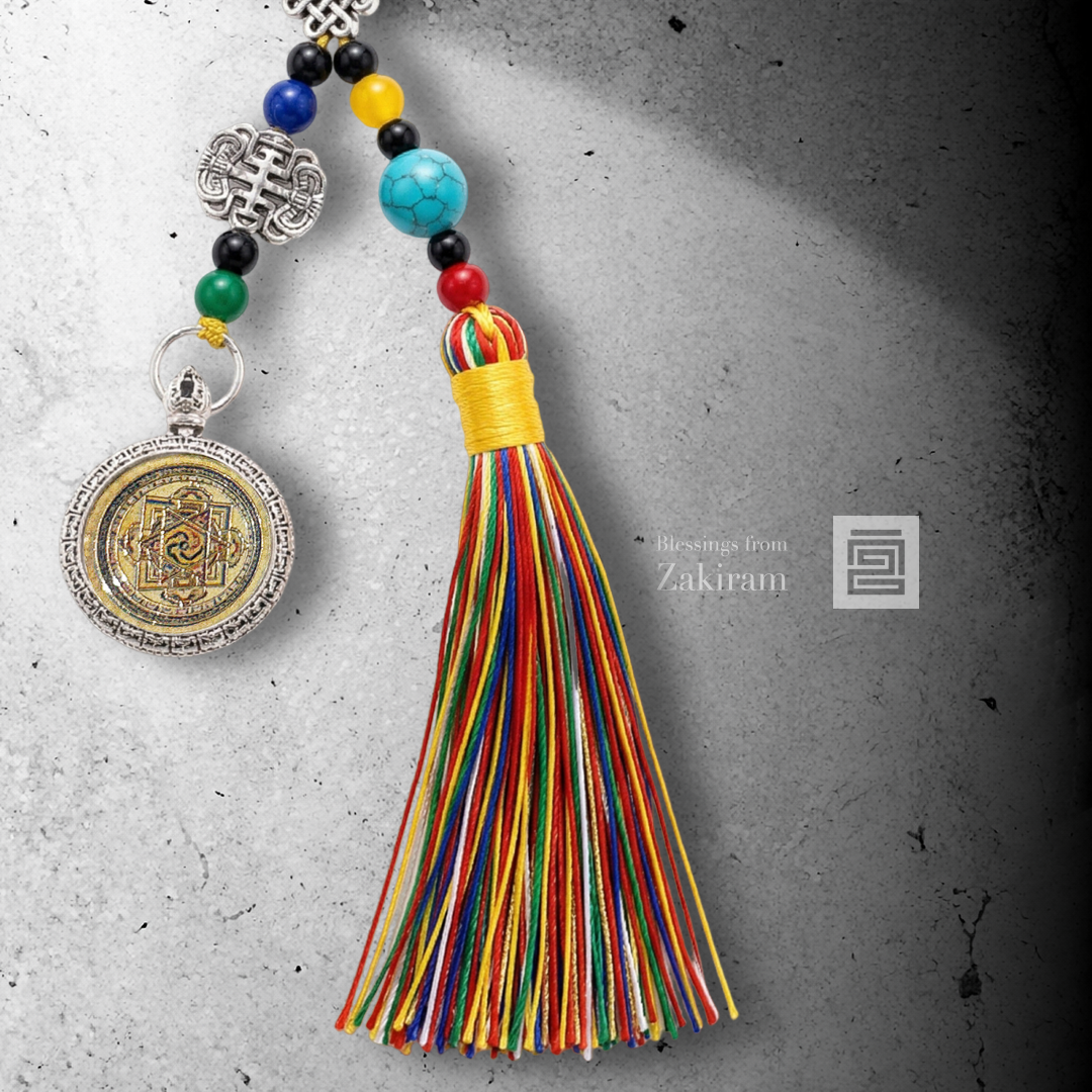 壇城 勉唐派 圓滿金曜 五色繩掛飾