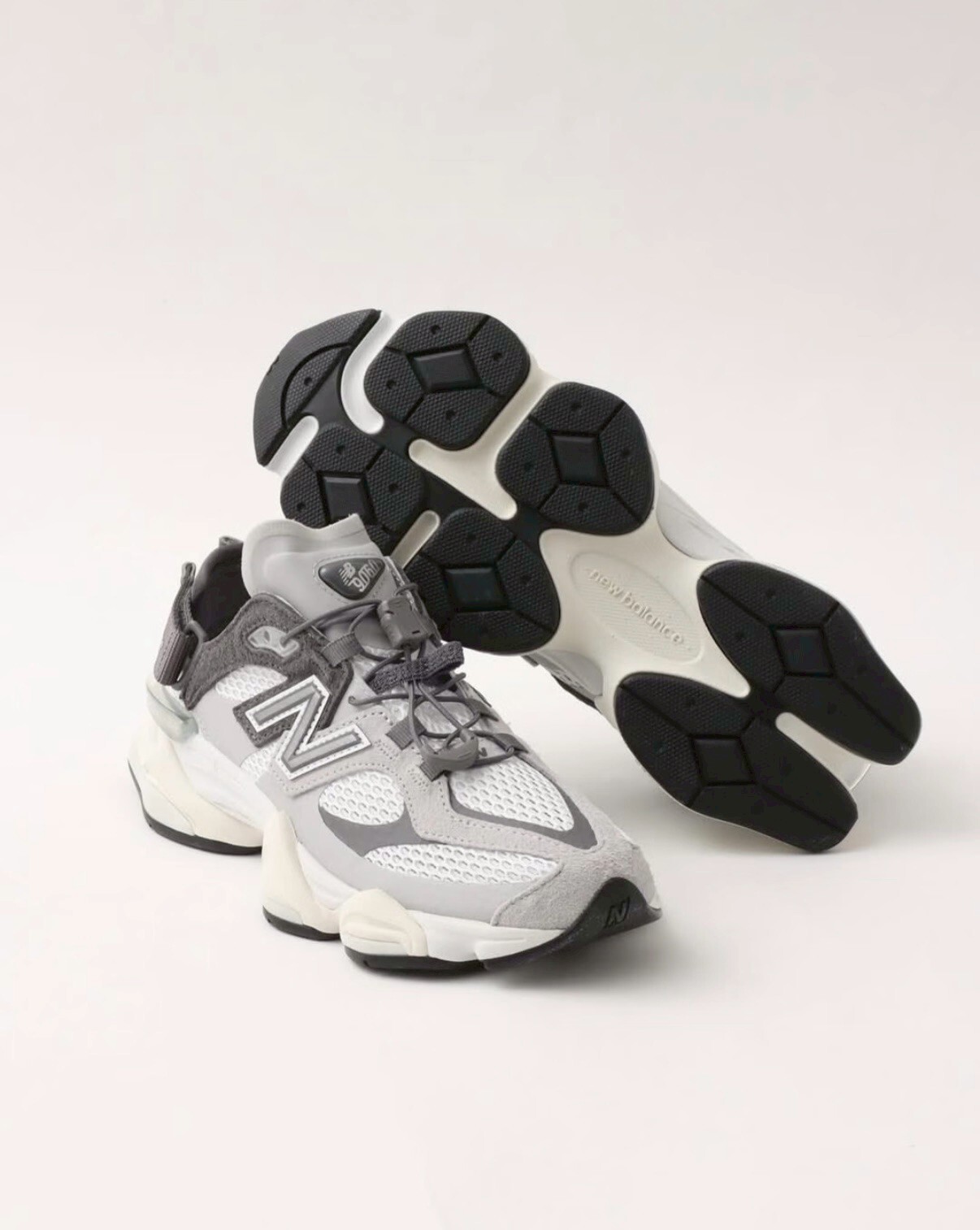 Luxury】 日本國內限定款NEW BALANCE 9060 Summer 麂皮透氣網布拼接U90