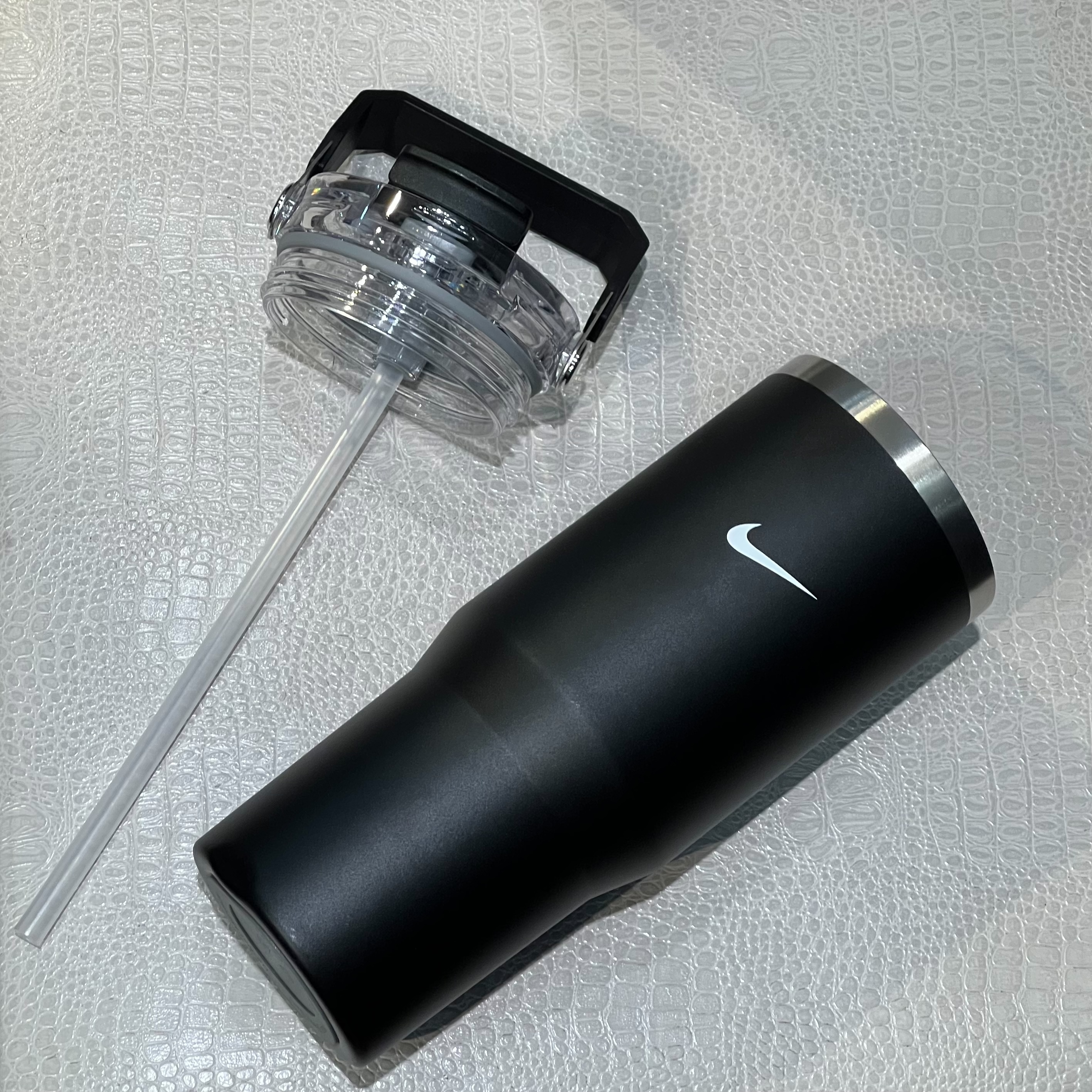 【瑕疵】NIKE 環保飲料杯 冰壩杯 黑 BT020010A