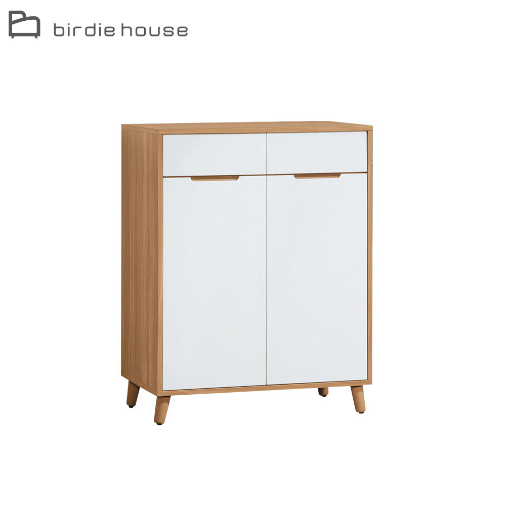 柏蒂家居-凱琪2.7尺二門二抽收納鞋櫃