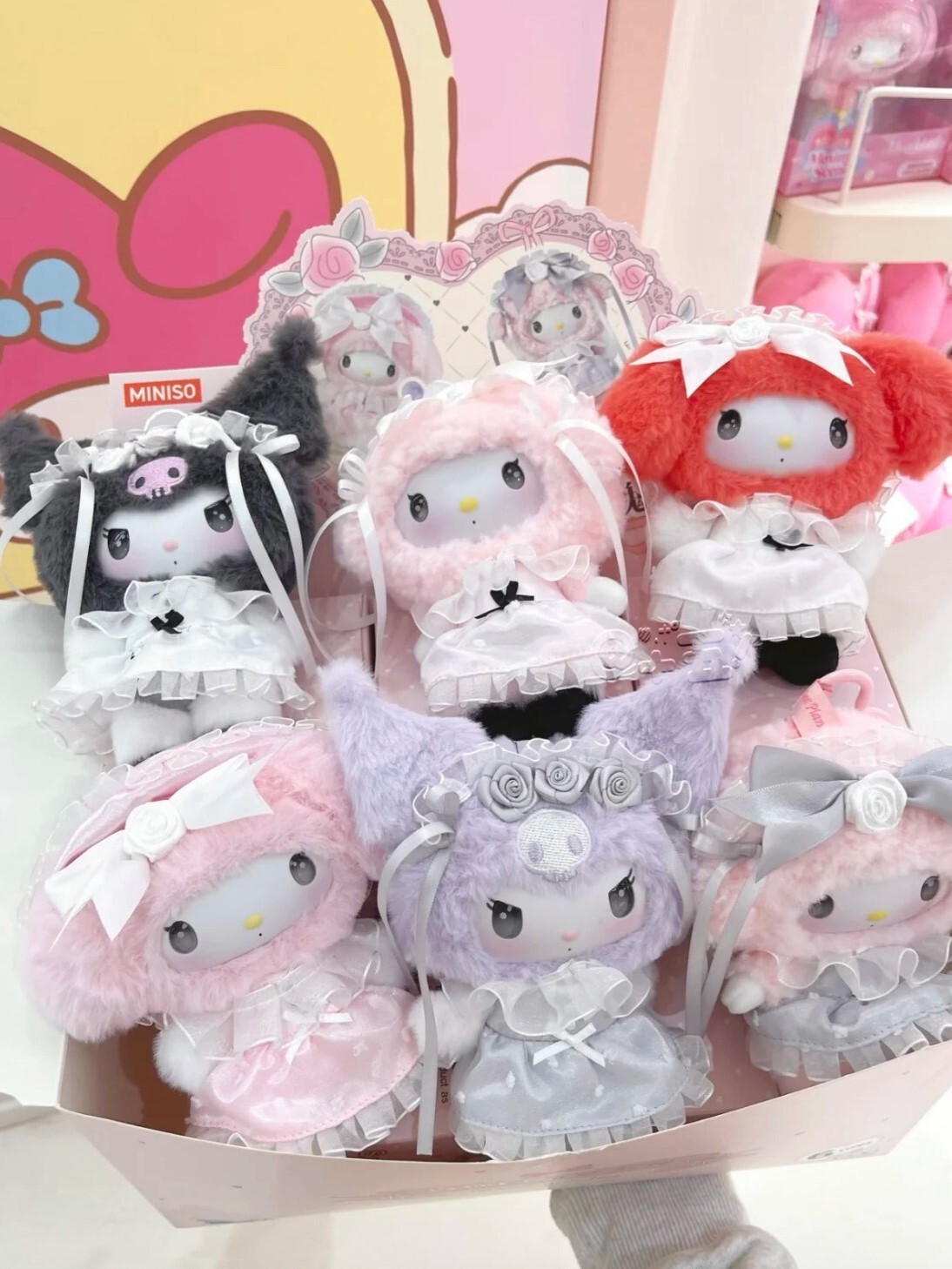 正版 三麗鷗 玫瑰園女僕裝 盲盒