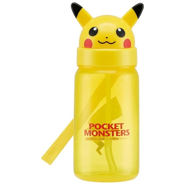 Skater Pokemon D-cut Straw Bottle 643903