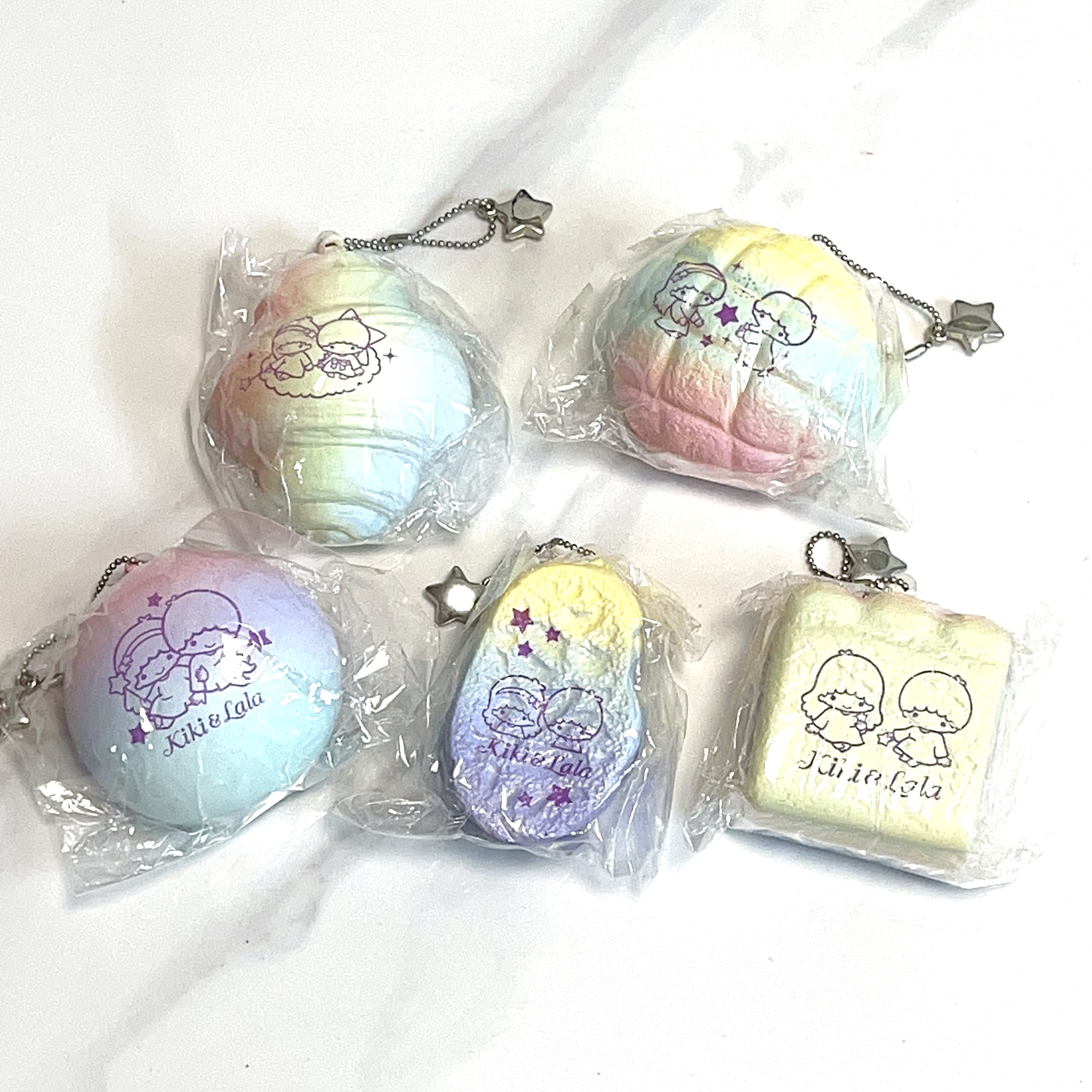 Little Twins Stars bread squishy full set