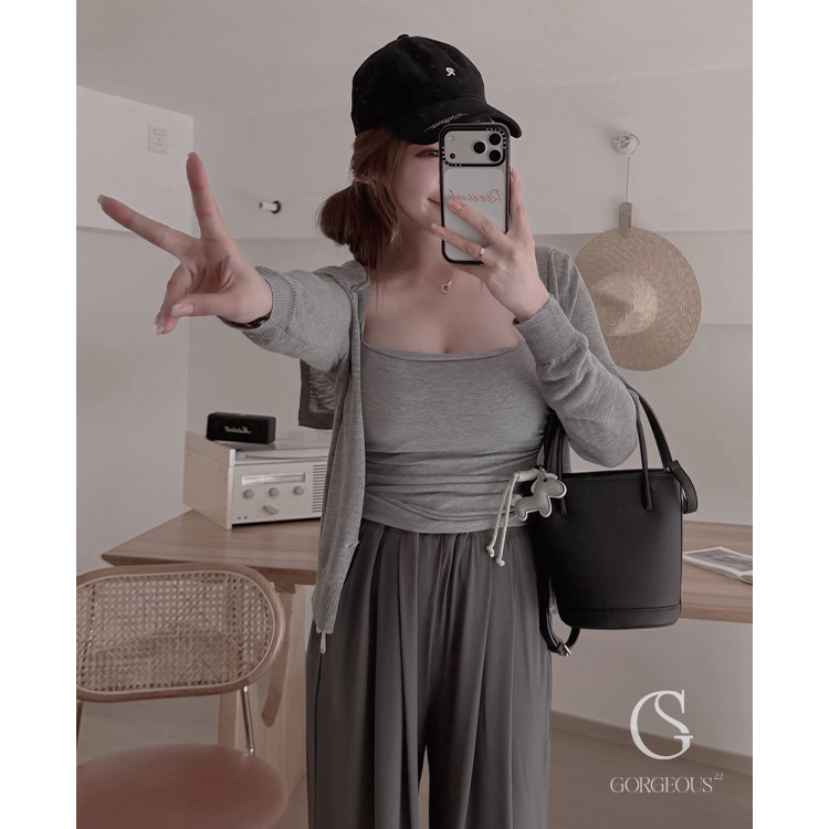 A168 「（樂私藏）真皮小馬水桶兩用包」