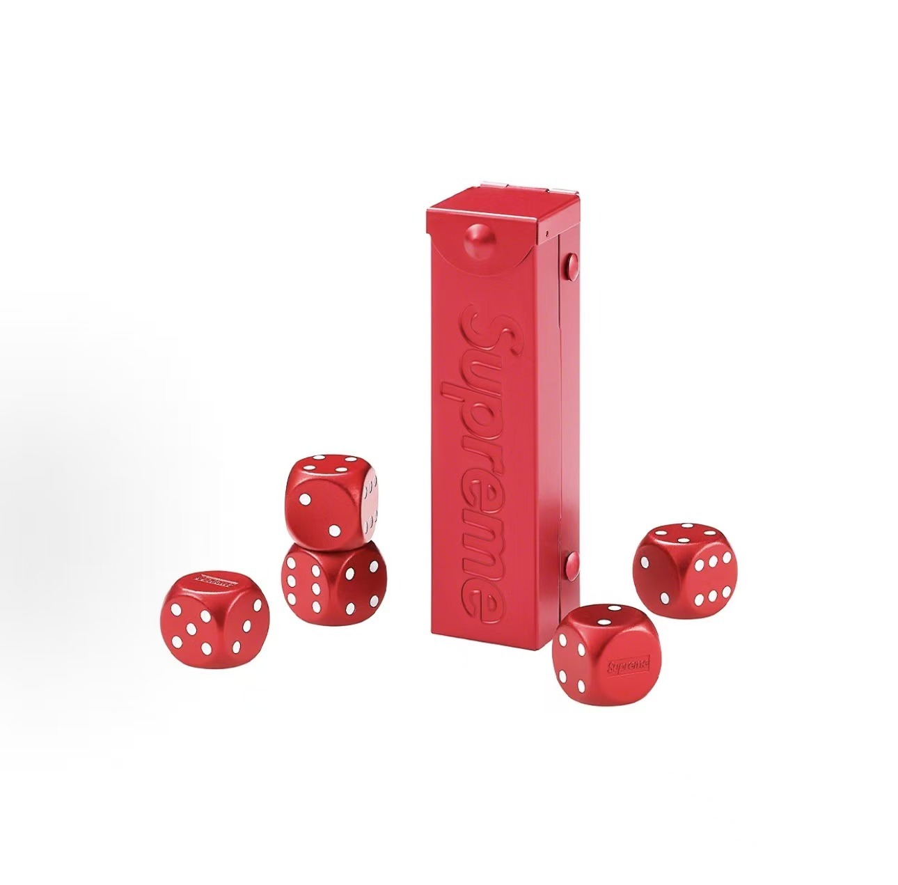 SUPREME Aluminum Dice Set鋁合金骰子套裝