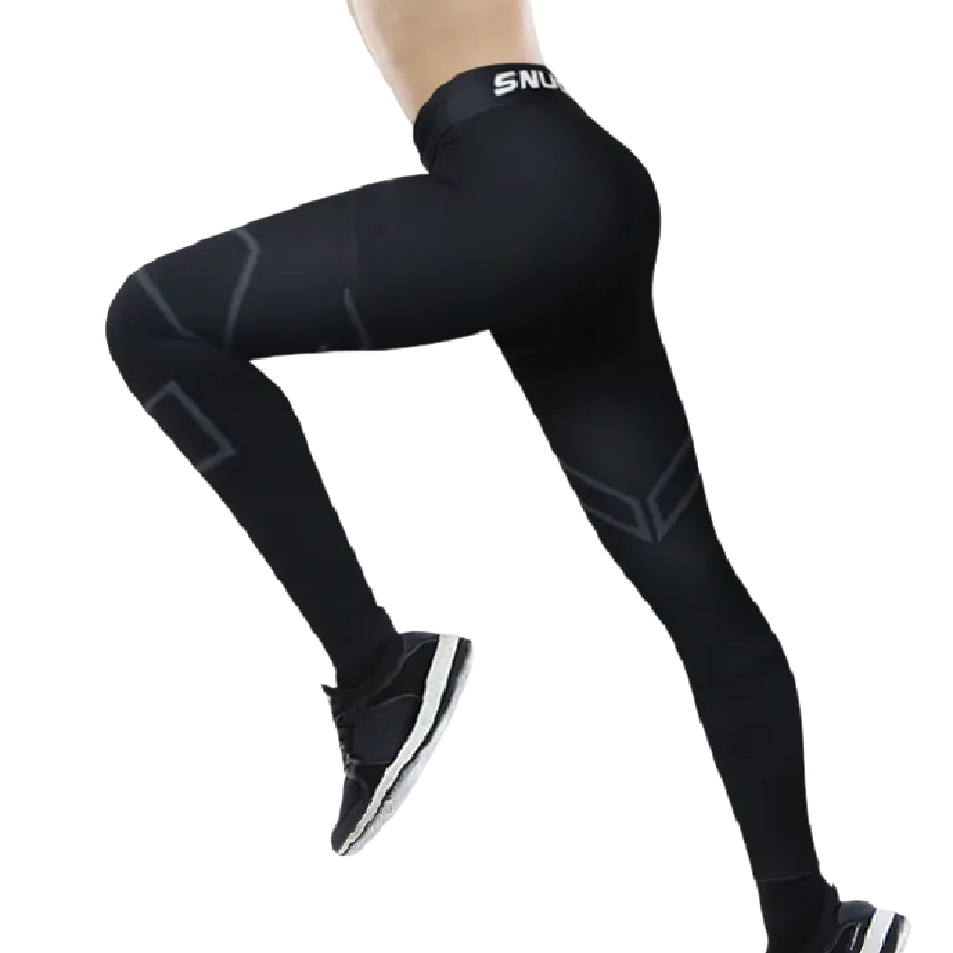 sNug 台灣 全壓式強肌力壓縮褲(二代) 女款 (黑色) 21SNC0504