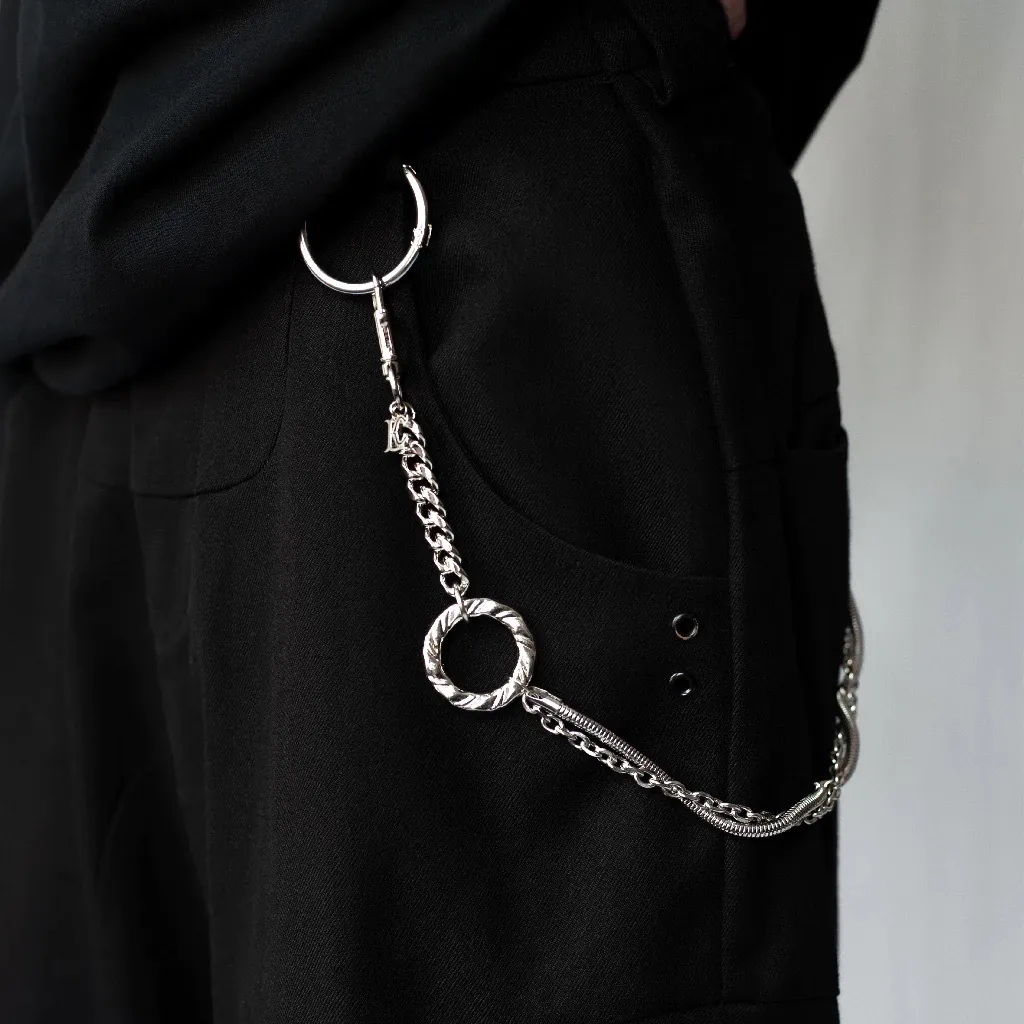 【車庫服飾】Liam Conner LC__lab 拼接多層次腰鍊