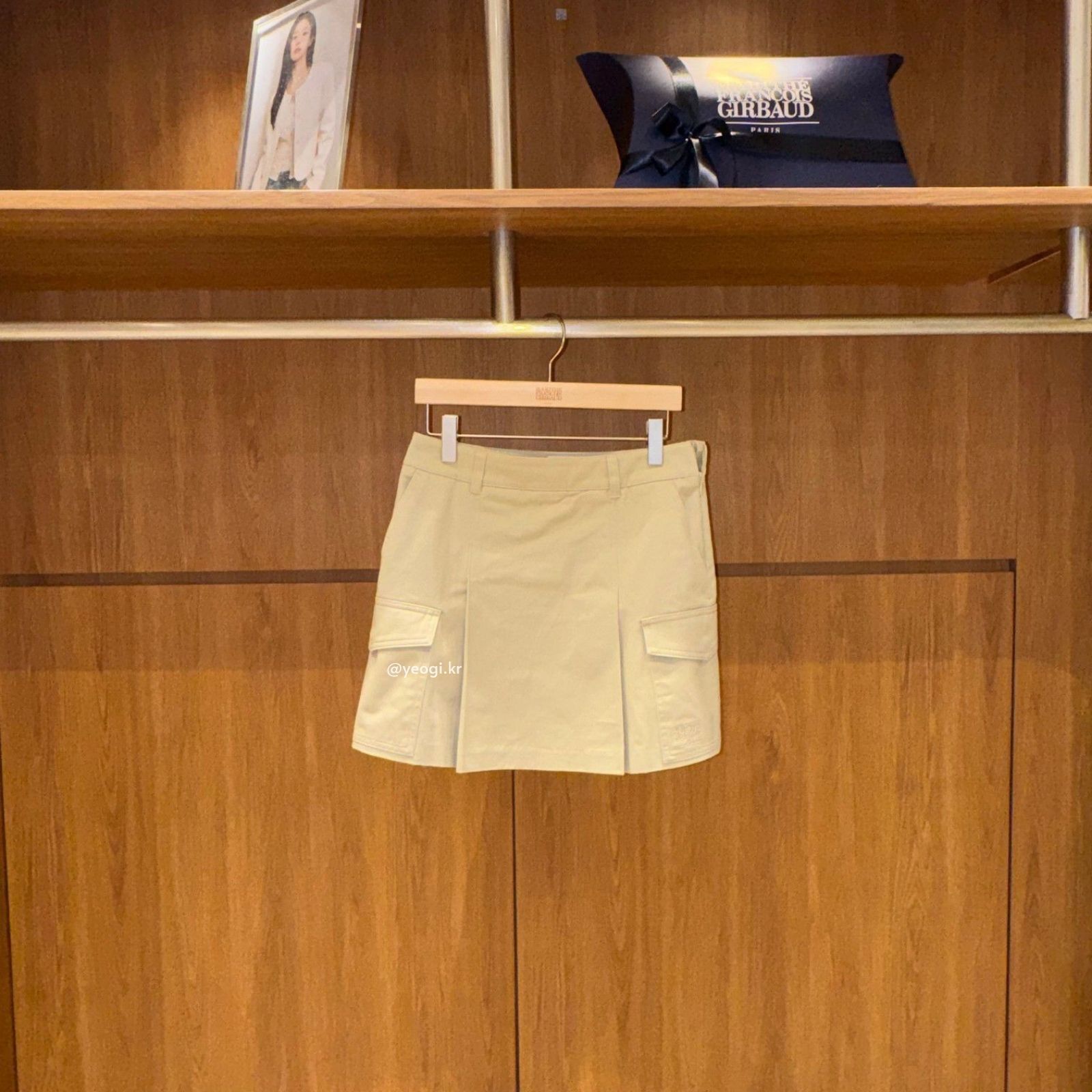 [11/4前入code每件最高可再-$20] MARITHE FRANCOIS GIRBAUD (MFG)｜W COTTON CARGO MINI SKIRT [2 colors]