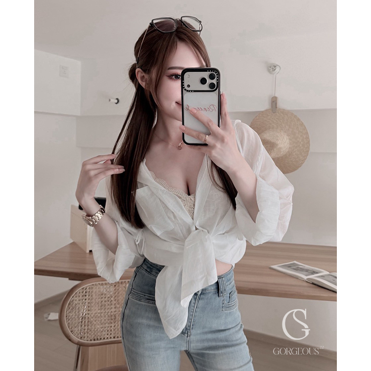 A111「反重⼒涼感連帽襯衫外套」