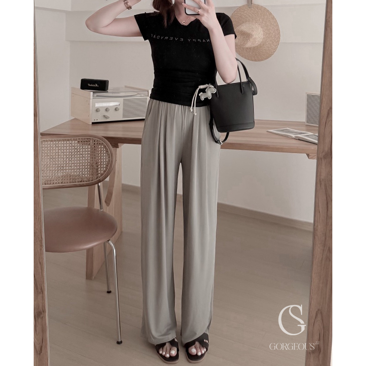 A75「順涼冰塊直腿褲」