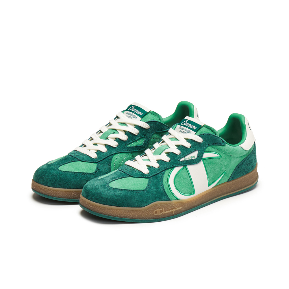 男款-Champ T-trainer V3經典T頭德訓鞋-晚山新黛/神秘綠 (U6BFCTM15N1）