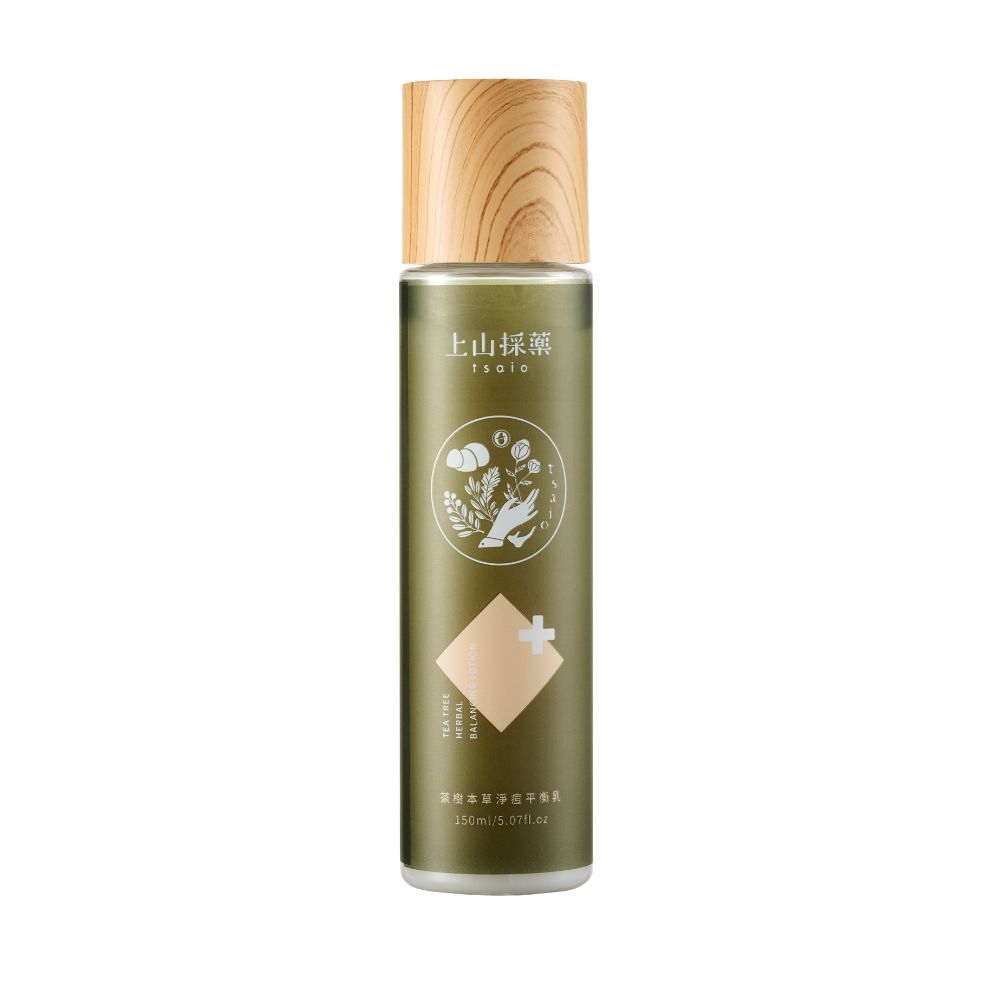 【tsaio上山採藥】茶樹本草淨痘平衡乳 150ml